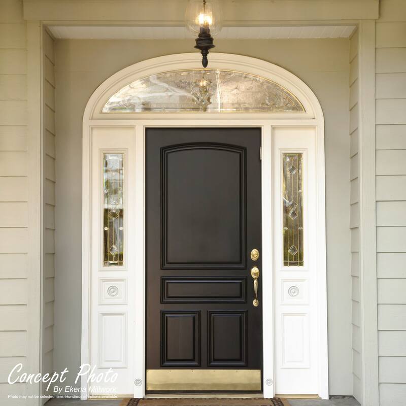 3"W x 1"H x 1/2"P Standard Dalton Bullseye Rosette with Square Edge